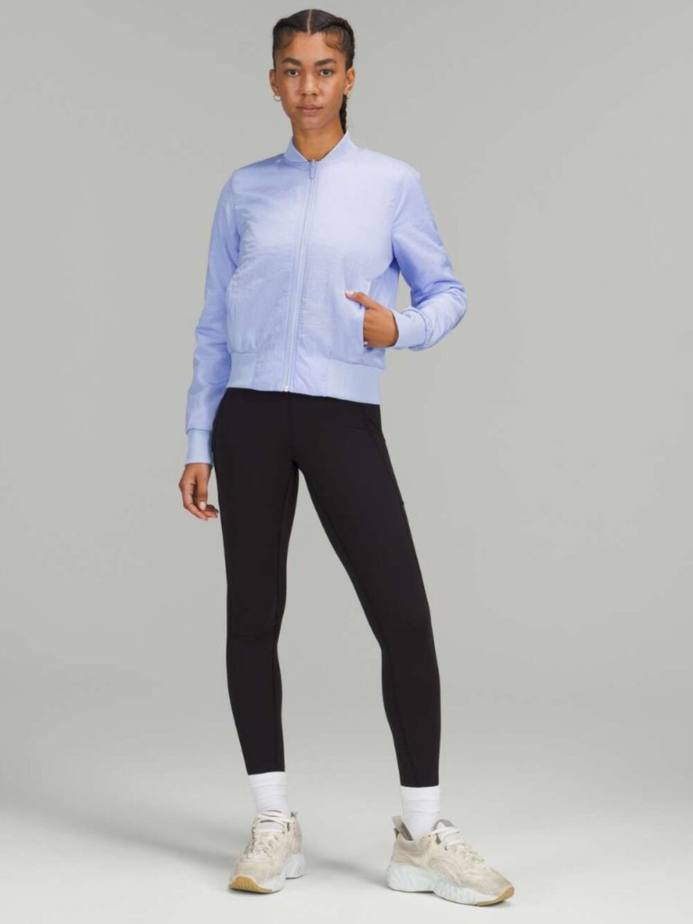 Lululemon Women's Reversible Non-Stop Bomber Jacket- Size M